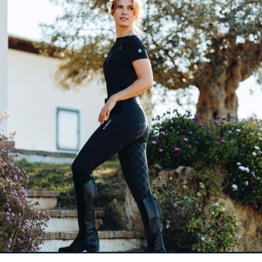 B. Vertigo high waisted compression breeches